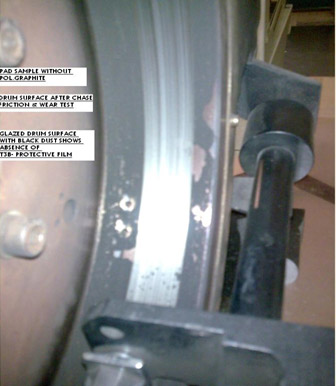 chase friction tessting